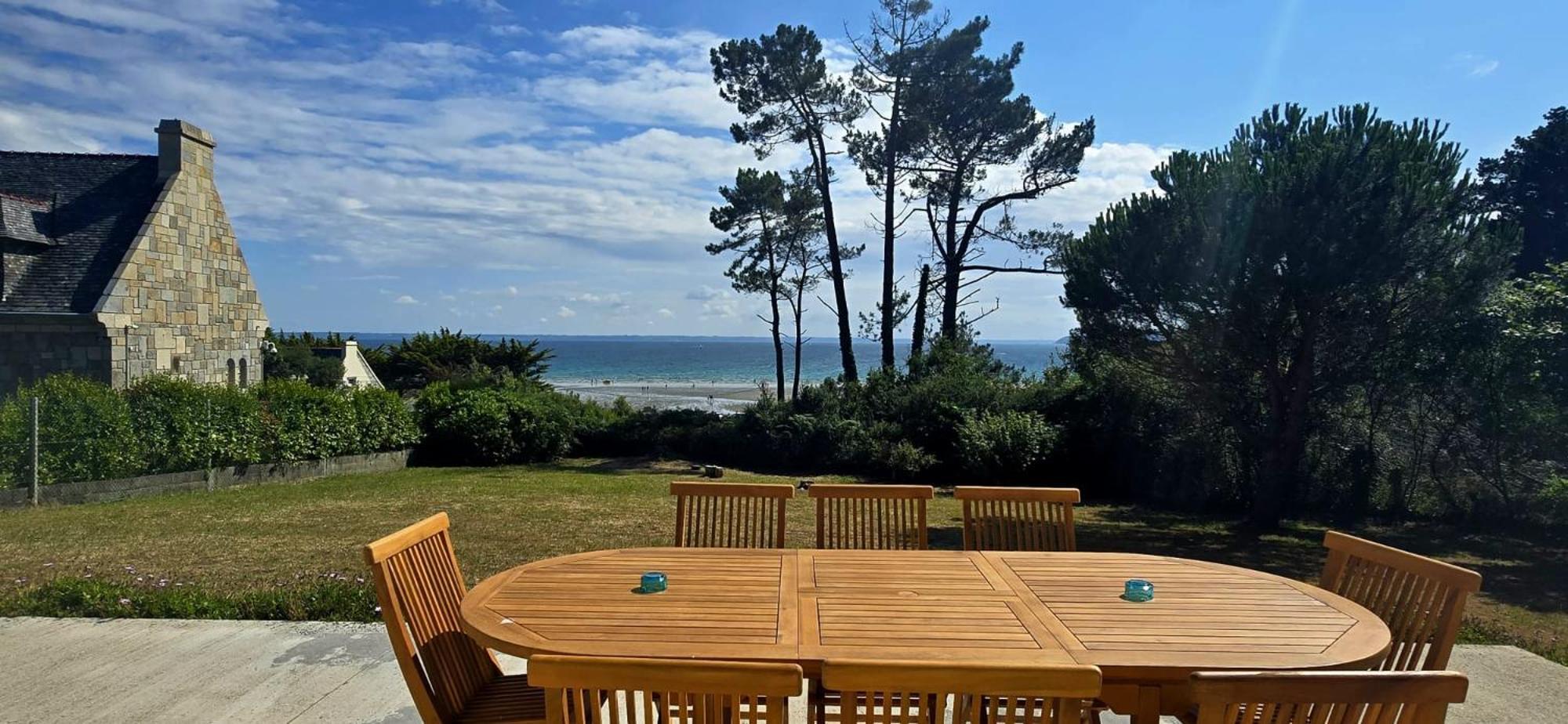 Maison Vue Mer Crozon - Jacuzzi - Sauna Kültér fotó
